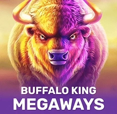 Crowngreen Buffalo King Megaways slot with buffalo illustration