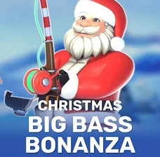 Crowngreen Christmas Big Bass Bonanza slot with Santa Claus