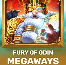 Crowngreen Fury of Odin Megaways slot with Norse god Odin