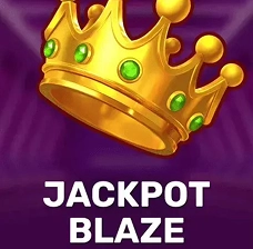 Crowngreen Jackpot Blaze slot featuring golden crown
